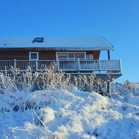 Cottage With Glass Bubble And Hot Tub Reykholt  Exterior foto