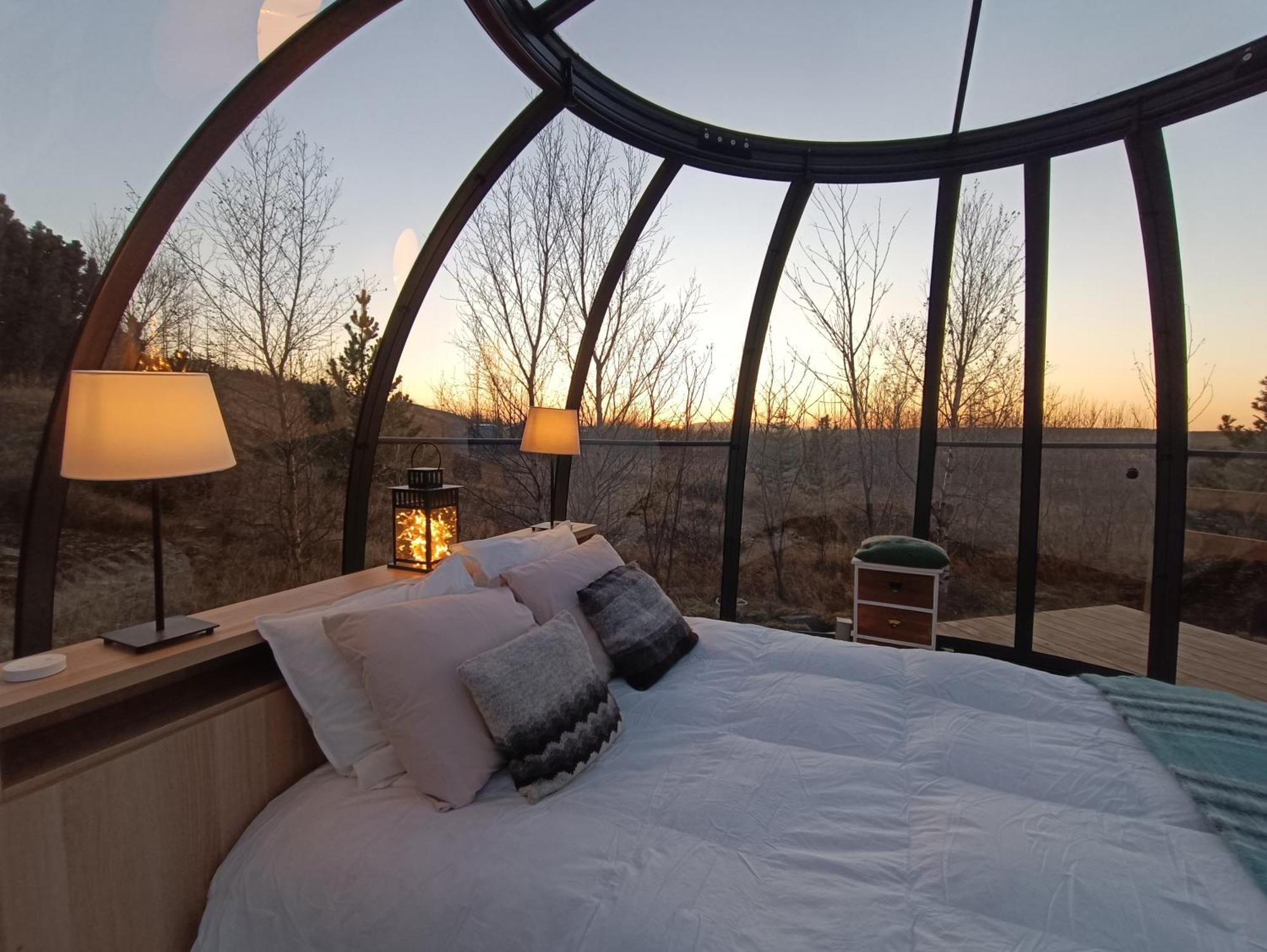 Holiday home With Glass Bubble And Hot Tub Reykholt (Southern Iceland)