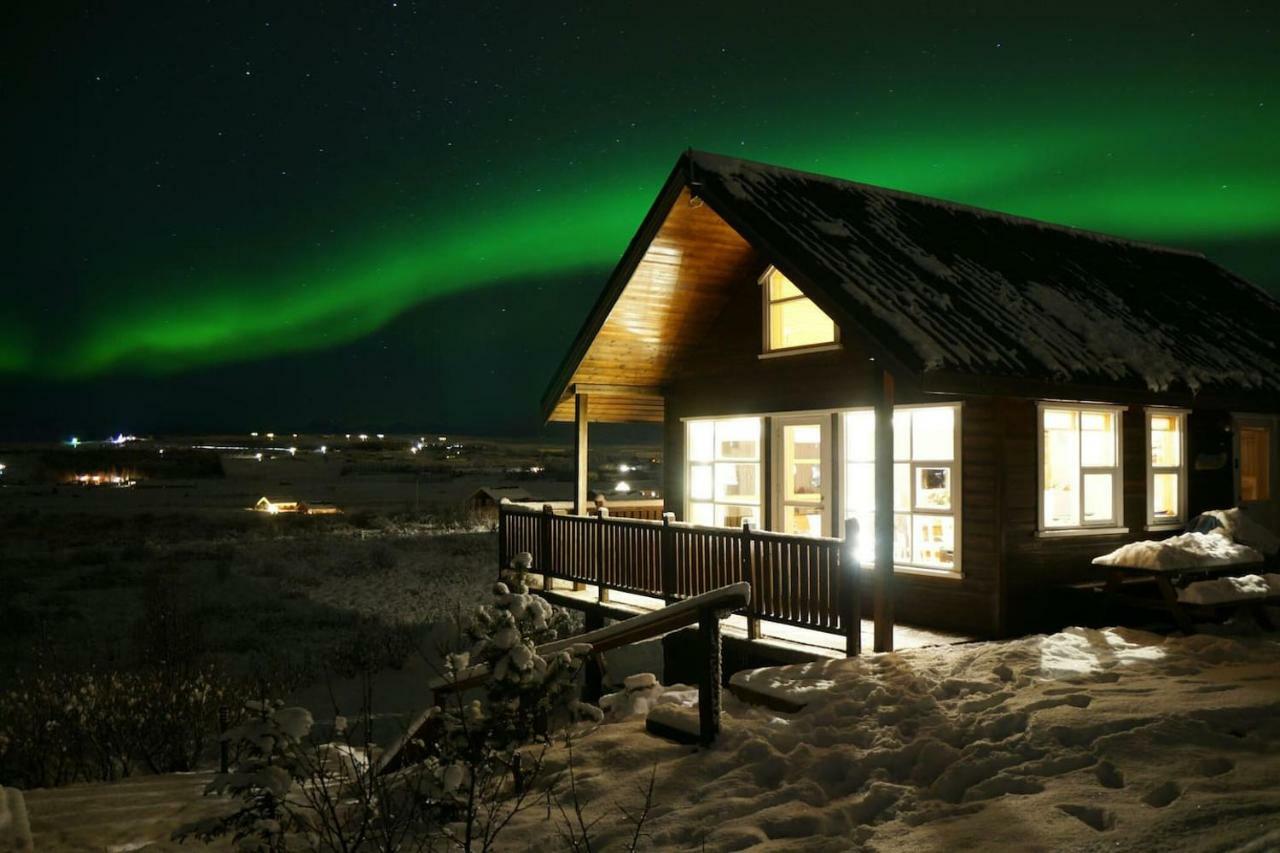 With Glass Bubble And Hot Tub