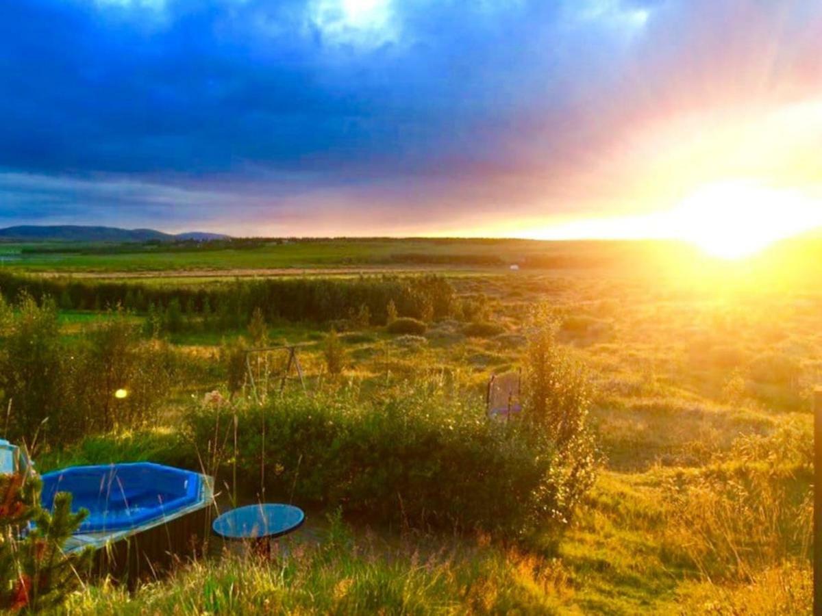 Holiday home With Glass Bubble And Hot Tub Reykholt (Southern Iceland)